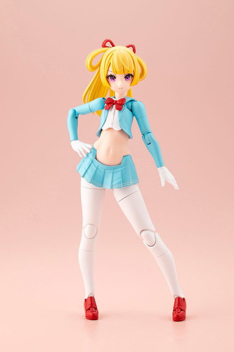 Megami Device Maqueta Buster Doll Series Plastic Model Kit 1/1 Knight Alice with Honda AB12 Motocompo 15 cm