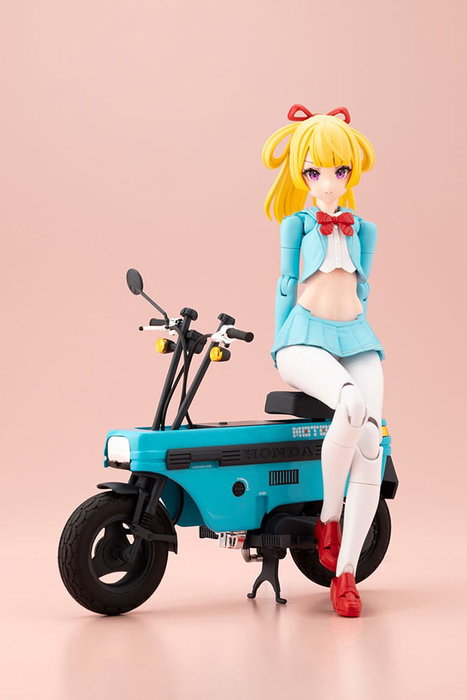 Megami Device Maqueta Buster Doll Series Plastic Model Kit 1/1 Knight Alice with Honda AB12 Motocompo 15 cm