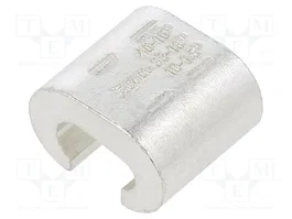 BM GROUP Conector de abrazadera lateral tipo C 2AWG 35mm2 estaneado
