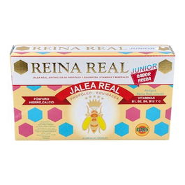ROBIS Reina Real Junior 20Amp. Complemento Alimentario Infantil con Vitaminas, Minerales y Aminoácidos para Salud y Bienestar