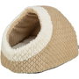 Cueva para gato Trixie Kaline Mio Marrón Crema 35 x 26 x 41 cm