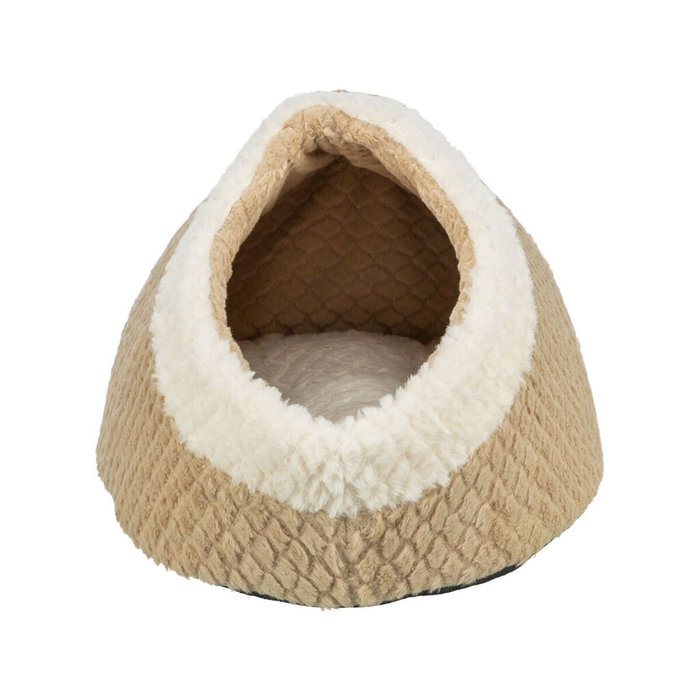 Cueva para gato Trixie Kaline Mio Marrón Crema 35 x 26 x 41 cm