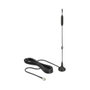 DeLOCK 12420 Antena LTE/GSM/UMTS con conector SMA y cable de 3m