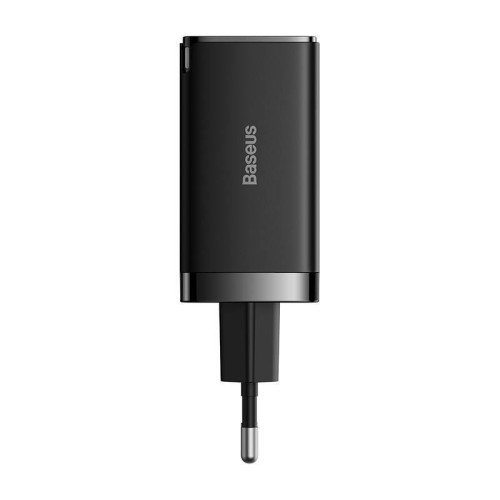 BASEUS GAN5 PRO FAST CHARGER 2C+U 65W EU BLACK (CCGP120201)