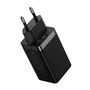 Baseus GaN5 Pro Cargador de Pared 65W 2xUSB-C + USB-A Negro