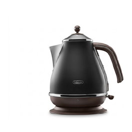De'Longhi KBOV 2001.BK Hervidor de Agua 1,7 L 2000 W Negro Acero Inoxidable