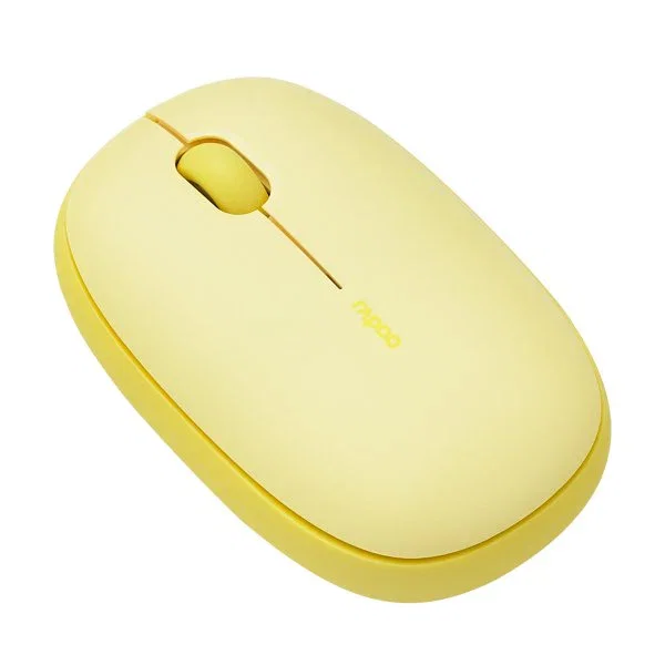 Rapoo M660 Ratón Multimodo Inalámbrico Silencioso Amarillo Rapoo M660 Ratón Multimodo Inalámbrico Silencioso Amarillo