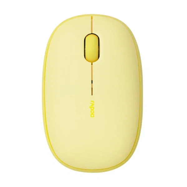 Rapoo M660 Ratón Multimodo Inalámbrico Silencioso Amarillo Rapoo M660 Ratón Multimodo Inalámbrico Silencioso Amarillo