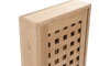 DKD Home Decor Guardallaves Básico Natural Bambú Metal 6 x 27 x 19 cm