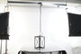 DKD Home Decor Lámpara Techo Marron Negro Metal Metal 25 x 43 x 25 cm