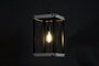 DKD Home Decor Lámpara Techo Marron Negro Metal Metal 25 x 43 x 25 cm