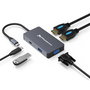Phoenix Technologies Hub USB C 5 en 1 con 2 HDMI, VGA y USB C PD para Mac