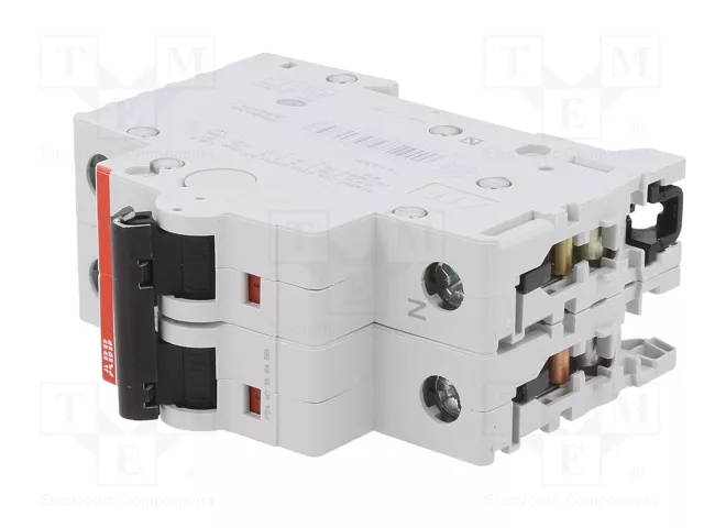 ABB S200 S201-C10-NA Interruptor magnetotérmico 10A 1+N ABB S200 S201-C10-NA Interruptor magnetotérmico 10A 1+N