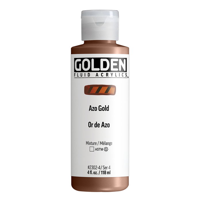 Golden Fluid Colores Acrílicos Azo Oro 118 ml Golden Fluid Colores Acrílicos Azo Oro 118 ml