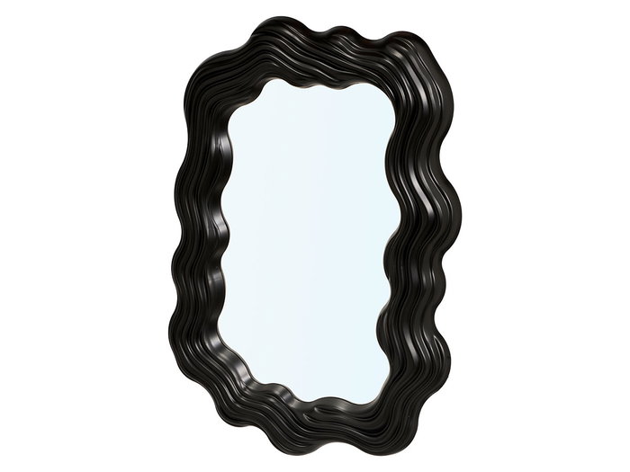 Giftdecor Espejo Forma Negro Plástico 45 cm de Alto (Set de 12) Giftdecor Espejo Forma Negro Plástico 45 cm de Alto (Set de 12)