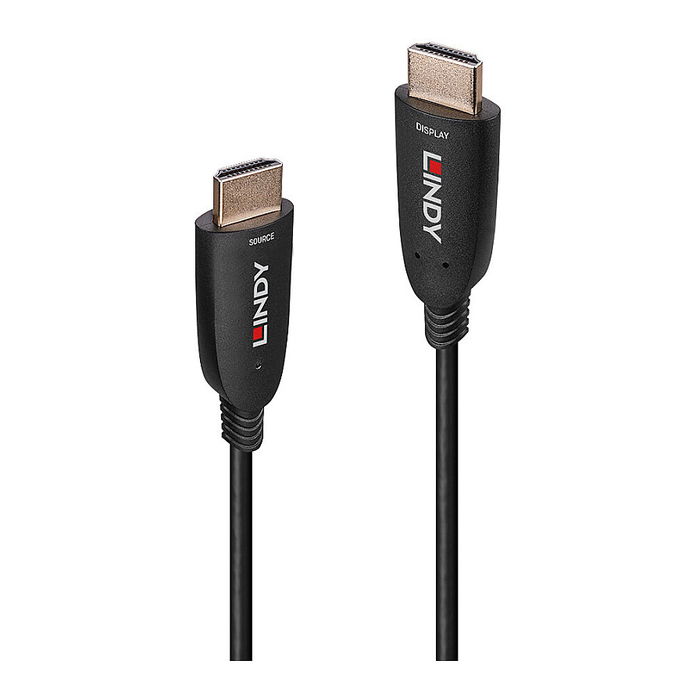 LINDY Cable HDMI 8K60 Híbrido de Fibra Óptica 40m | Certificado HDMI 2.1, 48Gbps, eARC, HDR, para Xbox Series X/S, PS5, 4K/8K Televisores LINDY Cable HDMI 8K60 Híbrido de Fibra Óptica 40m | Certificado HDMI 2.1, 48Gbps, eARC, HDR, para Xbox Series X/S, PS5, 4K/8K Televisores