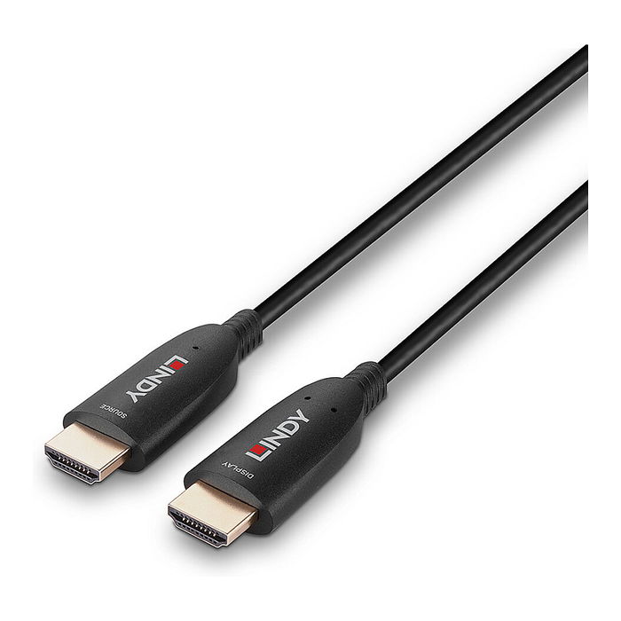 LINDY Cable HDMI 8K60 Híbrido de Fibra Óptica 40m | Certificado HDMI 2.1, 48Gbps, eARC, HDR, para Xbox Series X/S, PS5, 4K/8K Televisores LINDY Cable HDMI 8K60 Híbrido de Fibra Óptica 40m | Certificado HDMI 2.1, 48Gbps, eARC, HDR, para Xbox Series X/S, PS5, 4K/8K Televisores