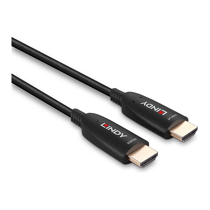 LINDY Cable HDMI 8K60 Híbrido de Fibra Óptica 40m | Certificado HDMI 2.1, 48Gbps, eARC, HDR, para Xbox Series X/S, PS5, 4K/8K Televisores LINDY Cable HDMI 8K60 Híbrido de Fibra Óptica 40m | Certificado HDMI 2.1, 48Gbps, eARC, HDR, para Xbox Series X/S, PS5, 4K/8K Televisores