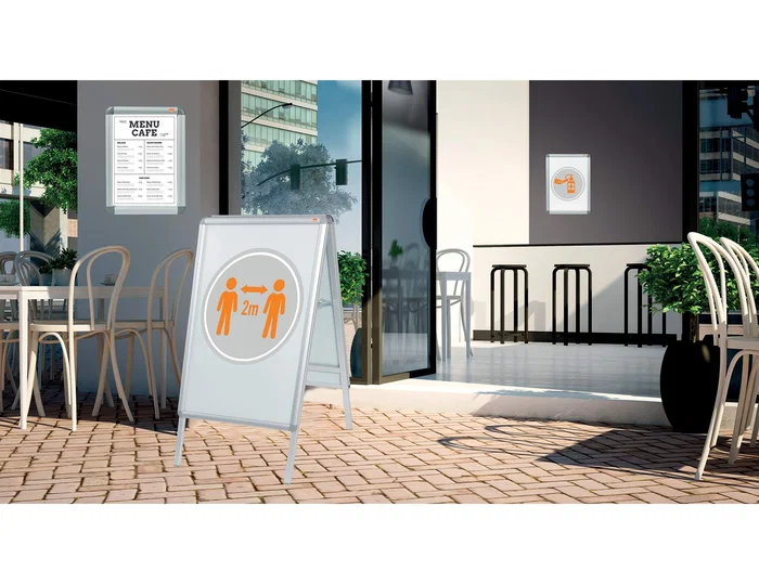 Nobo Marco Porta Anuncios Clipdown Din A4