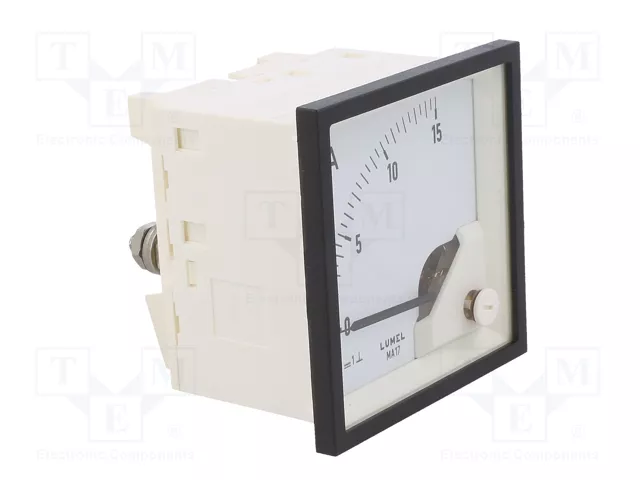LUMEL Amperímetro Analógico para Panel 0-15A DC Serie MA17