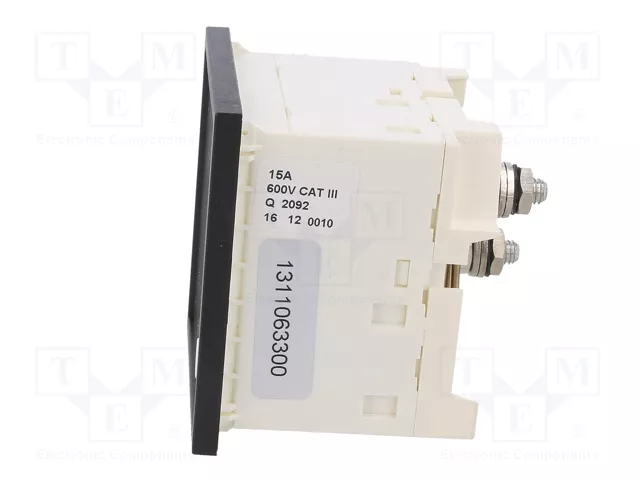 LUMEL Amperímetro Analógico para Panel 0-15A DC Serie MA17
