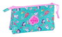 Portatodo Triple My Little Pony Magic Rosa Turquesa 22 x 12 x 3 cm