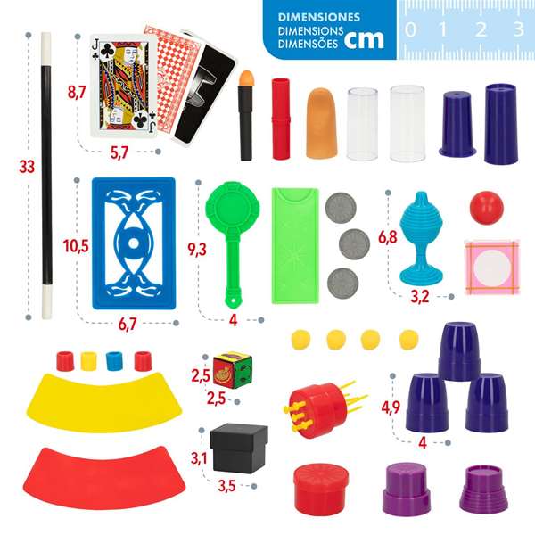 Color Baby Juego de Magia Magic Show con 51 Trucos