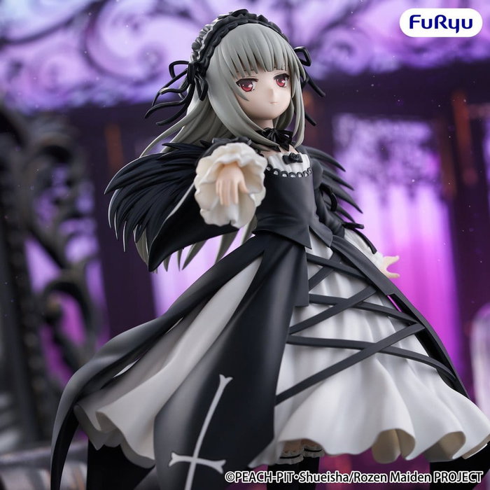 Furyu Rozen Maiden Estatua PVC Trio-Try-iT Suigintou 18 cm