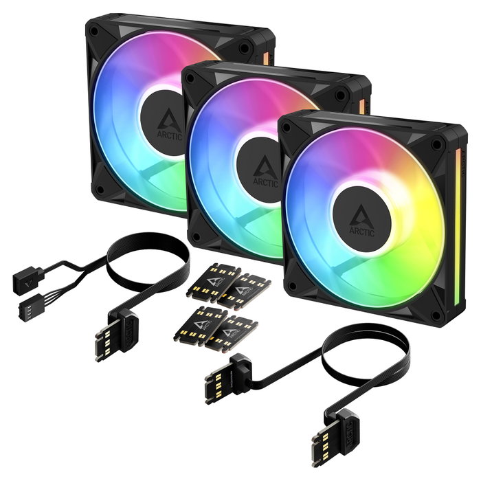 ARCTIC BioniX P12 A-RGB Pack de 3 Ventiladores de Caja ARCTIC BioniX P12 A-RGB Pack de 3 Ventiladores de Caja