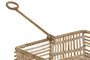 DKD Home Decor Servilletero de Ratán y Hierro Marrón