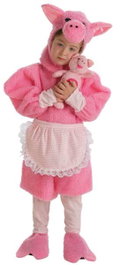 Creaciones Llopis Disfraz Infantil Cerdita con Peluche T-5 (11-13 Años)带来