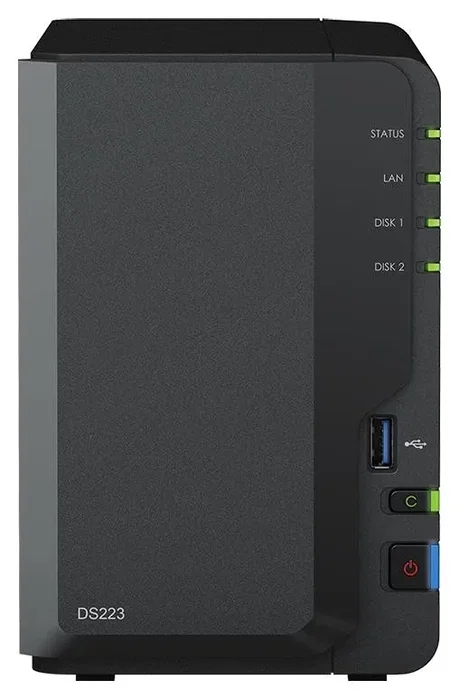 Synology DiskStation DS223 NAS de 2 bahías