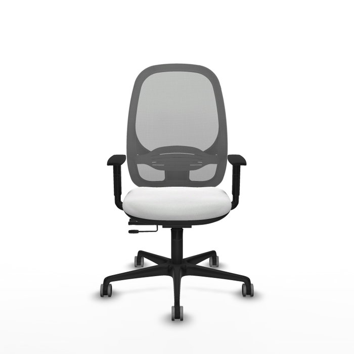 PIQUERAS Y CRESPO Silla de oficina Cilanco Gris y Blanca PIQUERAS Y CRESPO Silla de oficina Cilanco Gris y Blanca