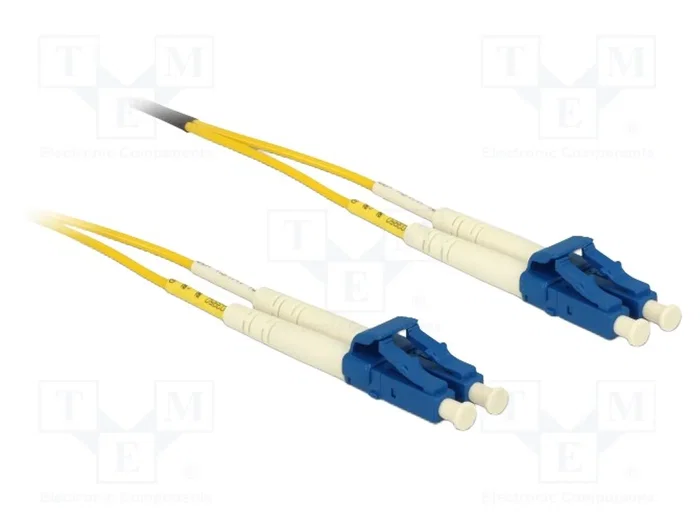 DeLOCK Cable de fibra óptica LC a LC Singlemode OS2 2 m Amarillo DeLOCK Cable de fibra óptica LC a LC Singlemode OS2 2 m Amarillo