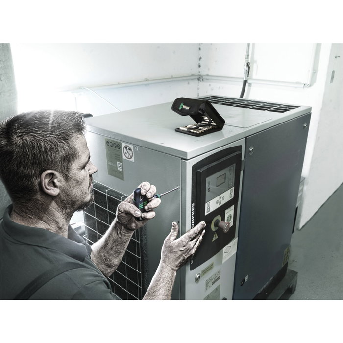 Wera 416 RA T-Handle Rapidaptor Destornillador Portapuntas Wera 416 RA T-Handle Rapidaptor Destornillador Portapuntas