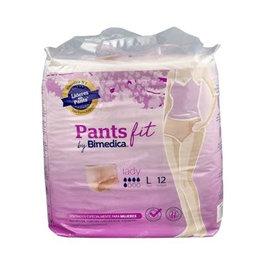 Inco ABS Fit Lady Pants Talla G 110-150 cm Pañales para Mujer 12 Unidades