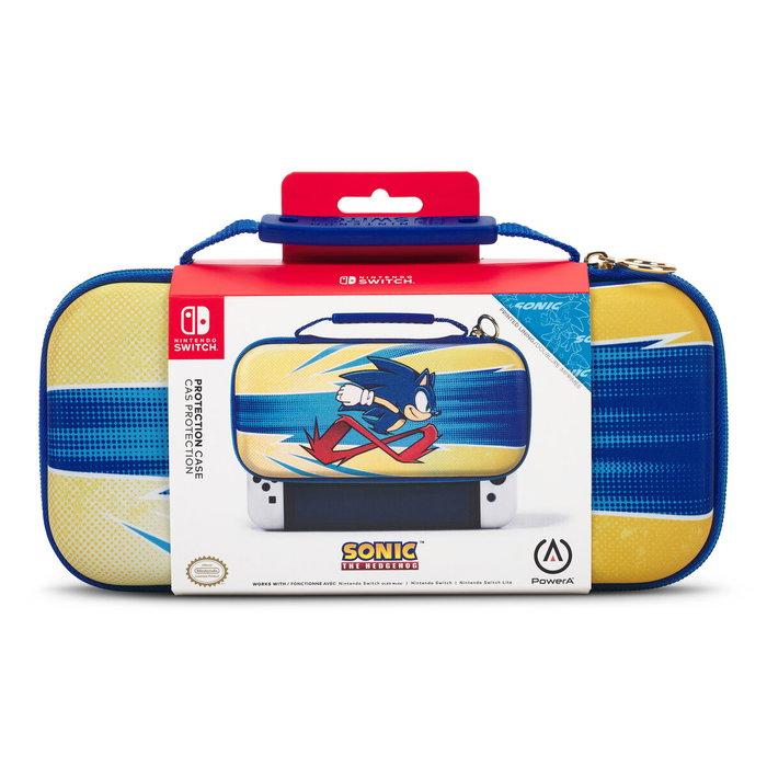 Power A Estuche Protector Compacto Nintendo Switch Sonic Peel Out