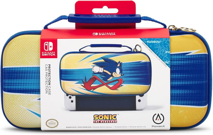 Power A Estuche Protector Compacto Sonic Peel Out para Nintendo Switch