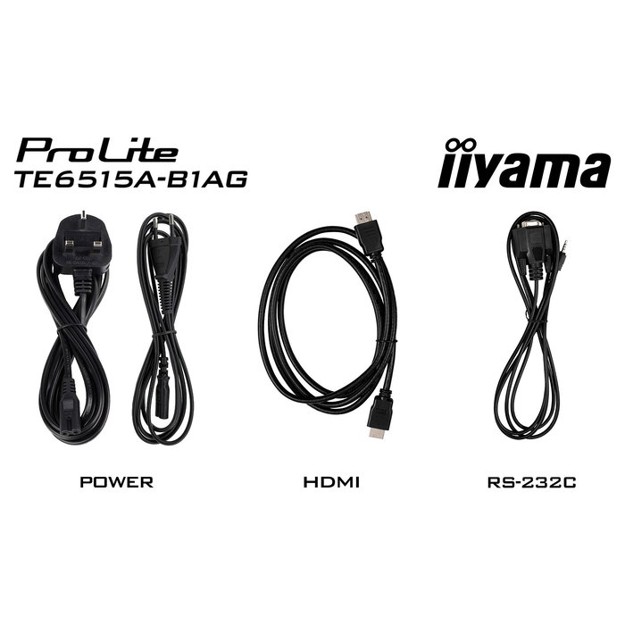 IIYAMA TE6515A-B1AG 163.9cm IPS TOUCH 65''/3840x2160/2xHDMI/DP/5xUSB/USB-C