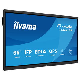 IIYAMA TE6515A-B1AG 163.9cm IPS TOUCH 65''/3840x2160/2xHDMI/DP/5xUSB/USB-C