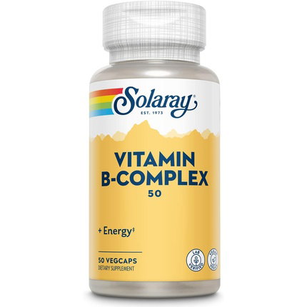 SOLARAY B Complex 50 50 Cápsulas Veganas