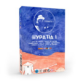 Deqube LASTUF Hypatia Juego de Cartas Cooperativo con Misiones y Memoria para +6 Años
