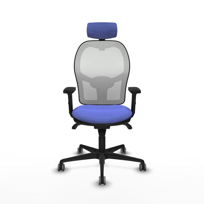 PIQUERAS Y CRESPO Silla de oficina Jorquera Azul Claro y Blanco PIQUERAS Y CRESPO Silla de oficina Jorquera Azul Claro y Blanco