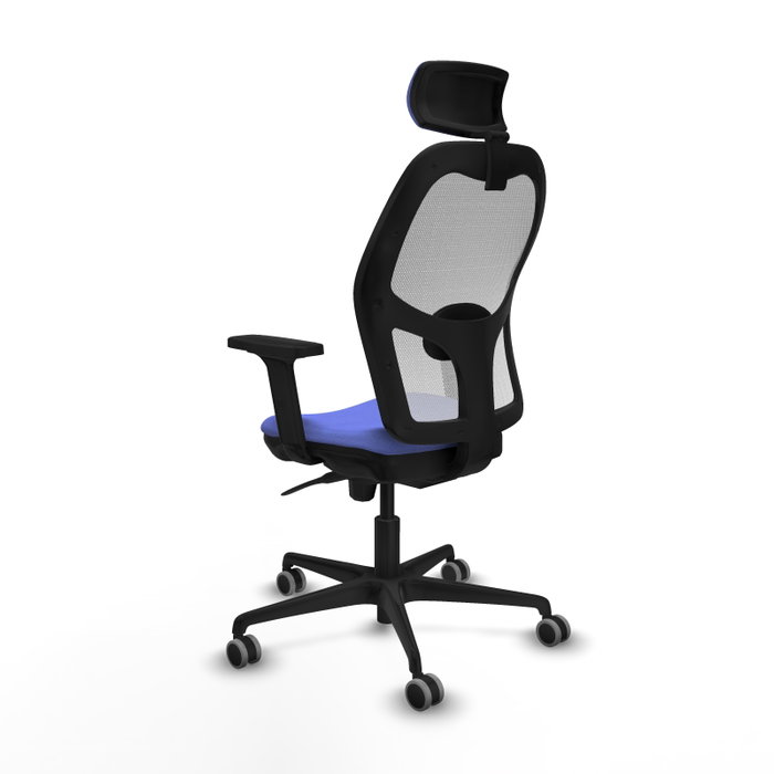 PIQUERAS Y CRESPO Silla de oficina Jorquera Azul Claro y Blanco PIQUERAS Y CRESPO Silla de oficina Jorquera Azul Claro y Blanco