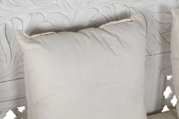 DKD Home Decor Sofá de Mango con Acabado Tallado