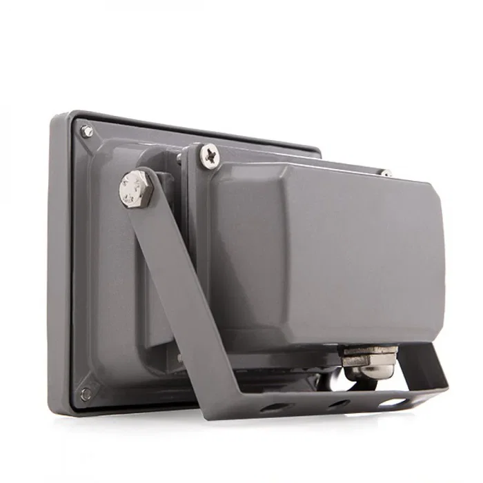 Brico Foco Proyector LED Azul 10W 850Lm IP65 para Exterior e Interior 40.000H Vida Útil 114x85x71mm Aluminio