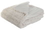DKD Home Decor Manta Urban Rabit fur april 24 b Crudo 240 x 220 x 1 cm