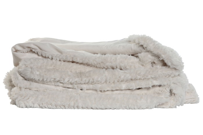 DKD Home Decor Manta Urban Rabit fur april 24 b Crudo 240 x 220 x 1 cm DKD Home Decor Manta Urban Rabit fur april 24 b Crudo 240 x 220 x 1 cm