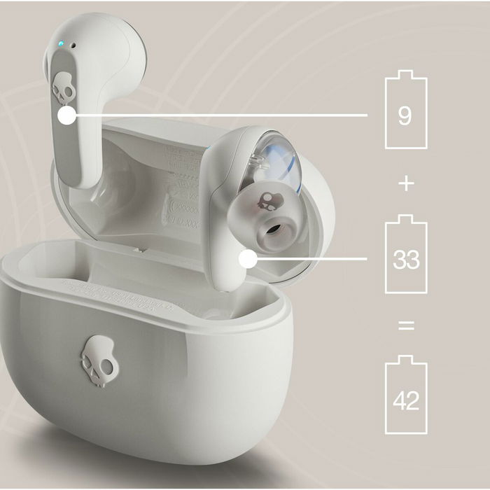 Auriculares in Ear Bluetooth Skullcandy S2RLW-Q751 Auriculares in Ear Bluetooth Skullcandy S2RLW-Q751