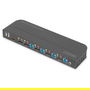 Digitus - KVM Switch 4-Port 4K 60Hz con 4 Entradas DisplayPort y 1 Salida DisplayPort/HDMI